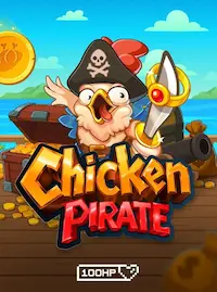 Chicken Pirate crash game at APPLEICASINO casino