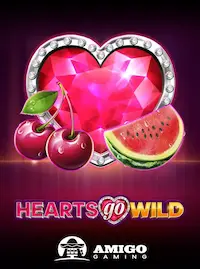 Hearts Go Wild romantic slot at APPLEICASINO casino